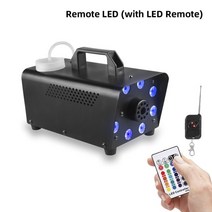 특수무대효과 포그머신 스모그머신 연기발생기 연무기 외계인 500w led rgb 무선 원격 제어 dj disco smoke machine, 500w 원격 8led, 영국 플러그