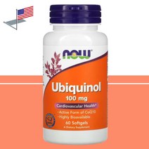 나우푸드 카네카 유비퀴놀 유비큐놀 코큐텐 100mg 60정