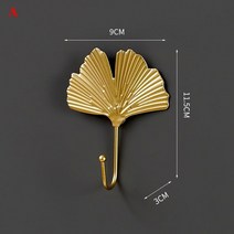 북유럽 스타일 금박 모양 단 철 후크 벽 걸이 수건 옷 홈 조직에 대 한 스토리지 랙을 교수형, a