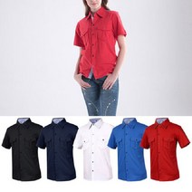 남녀공용 커플룩 베이직 양포켓 드라이쿨 남방 S~3XL