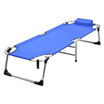 휴대용 침대 사무실 당직실 보호자침대 간병 경량, 미디엄 더블 레이어 + 베개 (171x53x2