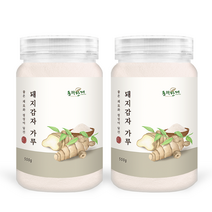 동의한재 국산 돼지감자 가루 분말 1kg (500g x 2통), 1세트