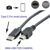 type c to mini usb otg 케이블 canon ixus 900ti 95 is 960is 970is 1000 hs sx 카메라 to phone edit picture v