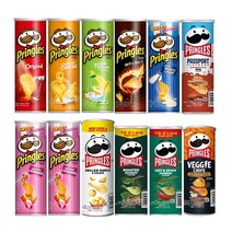 프링글스칩110g 12종1박스(클래식 치즈 사워크림&어니언 핫스파이시 크리미쉬림프 마요치즈 버터카라멜 블랙페퍼 버팔로윙 찹스테이크 할라피뇨 볼로네제스파게티)), 1세트