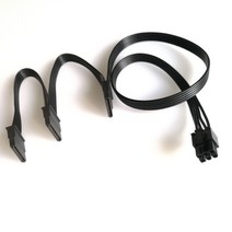 CORSAIR ATX PSU RM1000X RM750X 850X RMX 시리즈 전원 모듈 용 6p 6 핀-메인 보드 HDD 3 포트 SATA 소켓 코드