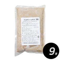 대상 돈골육수 농축액 1kg(냉동), 9개, 1kg