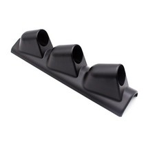 1pc 52mm 자동차 게이지 포드 2 인치 탄소 섬유 기둥 더블 또는 트리플 구멍 범용 왼쪽 운전 자동 교체 부품, [02] 3 holes