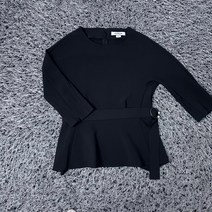 (새상품) MORGAN 모르간 여성 벨티드 블라우스