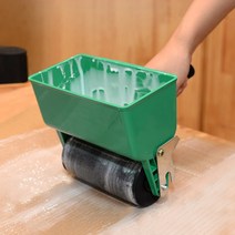 셀프 도배 수동 원룸 셀프 기계 풀칠기 풀 바르는 미장 180mL/320mL 수동 롤러 타입 접착제 애플리케이터, 04 6inch Type B