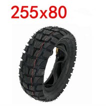 10 인치 전기 스쿠터 타이어 255x80 Speedual Grace Zero Inokim OX/OXO 오프로드 내부 튜브, 03 tire with inner tube