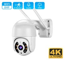 스마트 와이파이 카메라디지털 줌 인간 감지 무선 홈 보안 보호, 2mp 없음 sd 카드, 미국 플러그