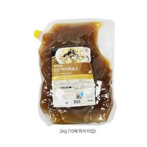 맛있는 대상 진한 바지락육수 2kg 파우치팩 10배희석용, 1 1, 1 본상품선택