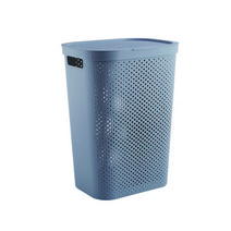 대용량 빨래바구니, 특대 43.5x34x57cm, 그레이