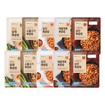 프레시지 볶음밥 5종 10팩 SET (잡채2+소불고기2+매콤제육2+삼선2+김치2), 프레시지 볶음밥 5종 10팩 SET (