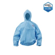 크린가드 A10 보호복 자켓 하늘 L 산업용품 안전용품 안전복 방진복 43051