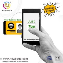 Ntag213 칩 PVC 카드 1356MHZ RFID NFC 근접 프로그래밍 가능한 명함 지원 URL 쓰기 Inisde 프린터