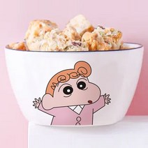 DarjinQD 캐릭터 짱구는 못말려 도자기 식기 밥그릇+스푼, 옵션5