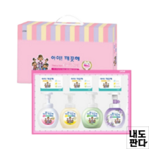 아이깨끗해 종합선물세트 손세정제 250ml 4종+비누 3개, 아이깨끗해 손세정제 250ml 4종+비누 3개