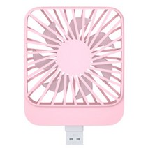 Handheld Personal Mini Fan USB Powered Power Bank Portable Cooler Adjustable For Office Outdoor Trav, [03] Pink