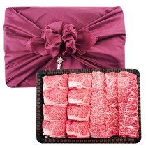 투뿔 등급 한우선물세트 [명품C] 3kg 꽃등심 갈비살 설 추석 새해 소고기, 로즈, 화이트