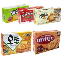 카스타드(6입)+마가렛트(8입)+오뜨 치즈맛(6입)+후렌치파이딸기맛(15입)+엄마손파이(10입), 1개