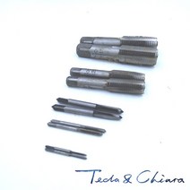 M14 M16 x 1mm 1.25mm 1.5mm 2mm 오른손 탭 메트릭 테이퍼 및 플러그 피치 금형 가공용 * 1 1.25 1.5 2, M16 x 1.5mm, 10Sets