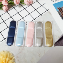 [뽀찌버디나비] 모자클립 원형햇클립 골프볼마커 자석 가죽클립 5종 버디나비 골프악세사리, 가죽클립 하늘