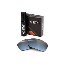 편광 IKON 교체품 렌즈 For 레이벤 RB4150 선글라스 은색 Mirror