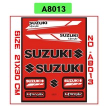 화이트리버 오토바이 스티커 데칼 랩핑 튜닝 스티커 방수 반사, A8013