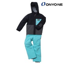 2223 온요네 아동 스키복 JUNIOR SKI SUIT BLK x MNT