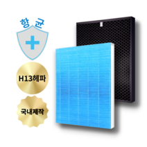 (호환) 샤프 공기청정기 KC-850K KC-950K KC-C100K 초미세먼지 필터, 항균 H13헤파필터, 항균 H13헤파필터+활성탄탈취필터/SET