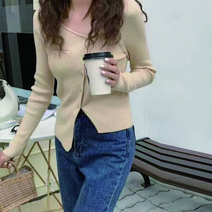 언발가디건 사선가디건 골지니트가디건 5col cdhk3934