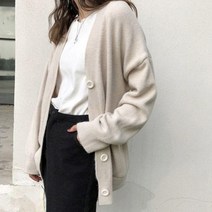 코디 가을 데일리 아우터 가디건 오버핏 여성 패션 겨울 다양한 봄