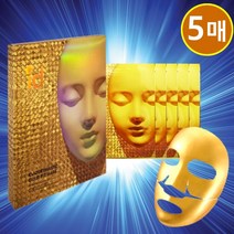 홈쇼핑 id 아이디 골드 마스크팩 아이디에이지 골드팩 골드마스크 모공 미백 주름 마스크팩, 5개