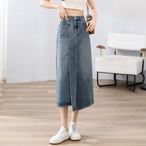 여름니트스커트 ITISF4/Ives 데님 스커트