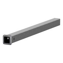 CURT 49360 2-Inch x 36-Inch Weld-On Raw Steel Trailer Hitch Receiver Tube null, 1, 2
