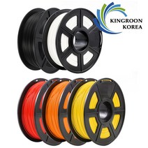 킹룬 공식 고품질 PLA 1.75mm 필라멘트 1kg, PLA 일반_화이트