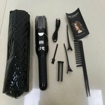 Asplittool 전동 헤어 트리머 상한 머리 갈라진 머리 자르는 매직기 고데기, 1세대 블랙
