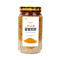 (주)다드림 [21년도 생산]국내산 100% 꿀벌 햇 화분 비폴렌 1KG