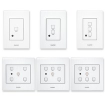 나노 아트2 화이트 전자식 스위치 터치 스위치 1구 2구 3구 4구 5구 6구, 1. 전등 1구 스위치