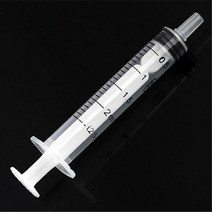 에폭시 재사용 가능한 플라스틱 주사기 2ml -100ml 작은 용량 투명 측정 주입 1-20 개, 02 2.5ml 10pcs