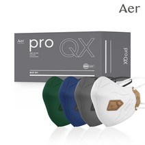 아에르 프로Q QX200F 1급 방진마스크 활성탄 냄새 용접 분진 마스크, 다크블루, 1매