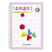 소마큐브 1단계 교재 어린이학습교재키즈에버 영역열학습교구 가베 수학 언어 창의 교사학습교재 소마큐브, 본상품