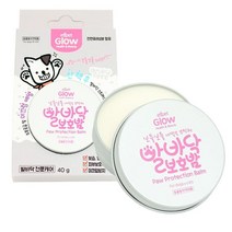 산책후 발바닥 보습유지 강아지용 밤 피부영양 보호제, 1개
