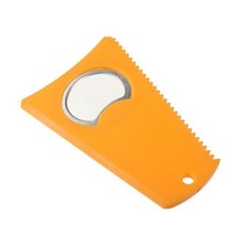 서핑보드핀 지느러미 Comb Surfboard Wax Plastic Alloy Board Self-Assembly Practical Professional Remover Tools, CHINA, Yellow