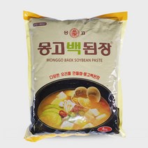 마산명산 몽고백된장 4kg, 1개