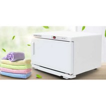 타올 온장고 업소용 피부과 네일샵 스팀 타월 수건, UV 및 가열식 25L 화이트