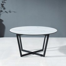 비앙코카라라 세라믹 럭셔리블랙 거실 소파테이블 / 앤티크 다용도 쇼파용 장식 쇼파, 화이트