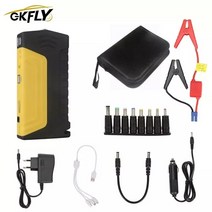 자동차 점프스타터 12v 24v 공용 자동차 방전방지 gkfly 시동 장치 600a 휴대용 점프 스타터 전원 은행 car jumpstart for car 배터리 부스터 버스터, 노란색, 협력사