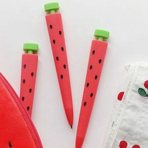 핑크풋 샤프 수박 필기 도구 문구 학용품 0.5mm